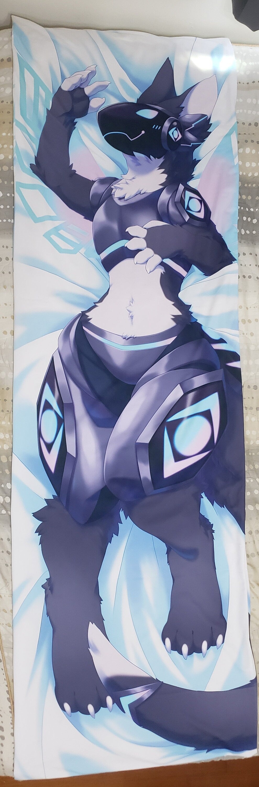 SALE ~ Spectrum protogen body pillow cover/dakimakura