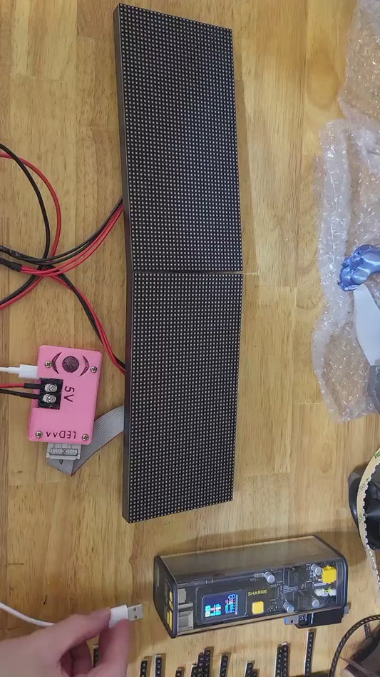 Pre programmed LED and matrix driver ( READ discrption) for proto kit