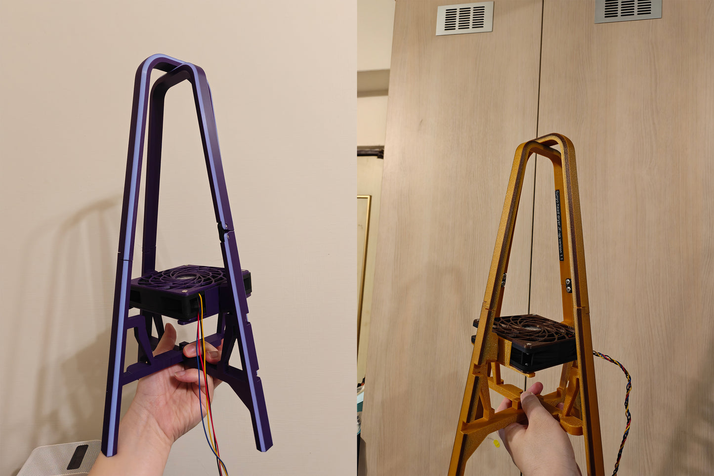 Double fold fursuit head dryer V2
